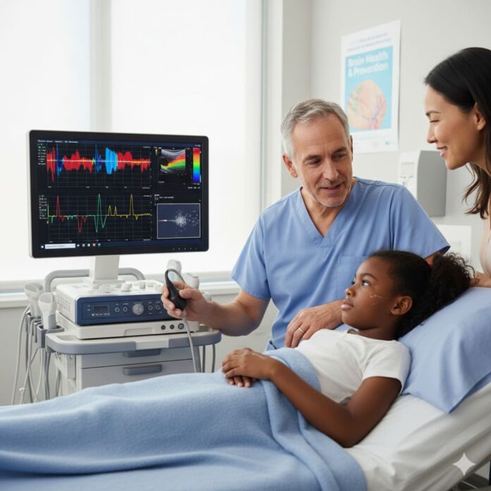 O Alerta Silencioso: Como o Doppler Transcraniano Revela o Risco de AVC e Salva Vidas! O Alerta Silencioso: Como o Doppler Transcraniano Revela o Risco de AVC e Salva Vidas!